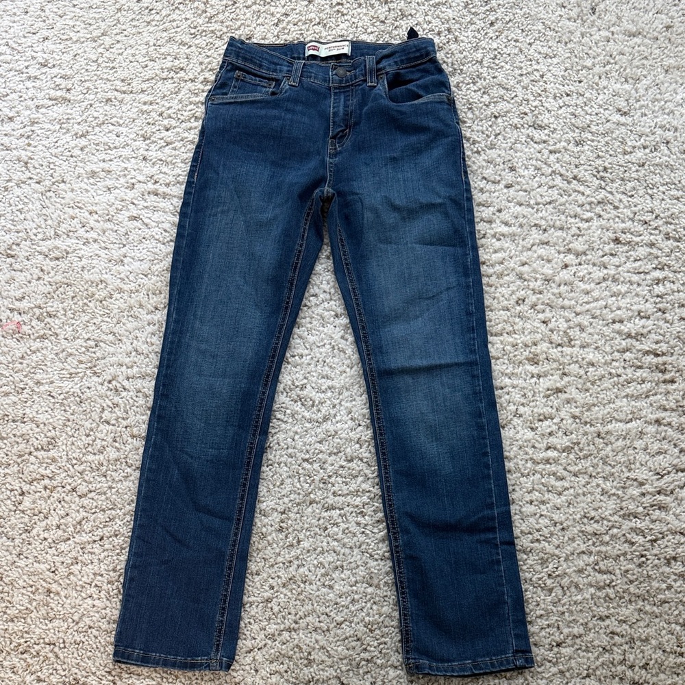 Levi's boys Dark Blue Jeans